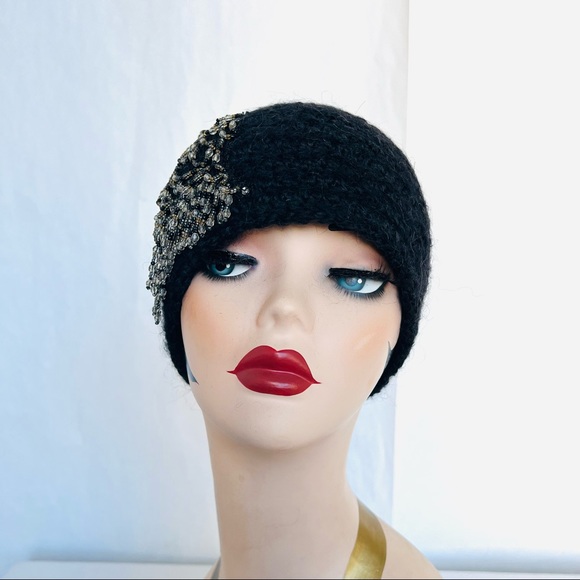 Roman Keflay Hand Crochet With Mohair & Brads - Picture 3 of 15